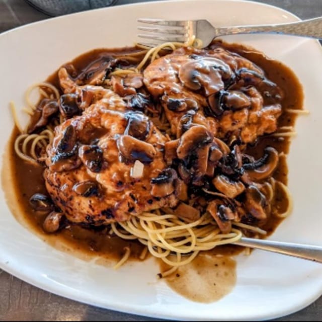 1/2 Chicken Marsala.