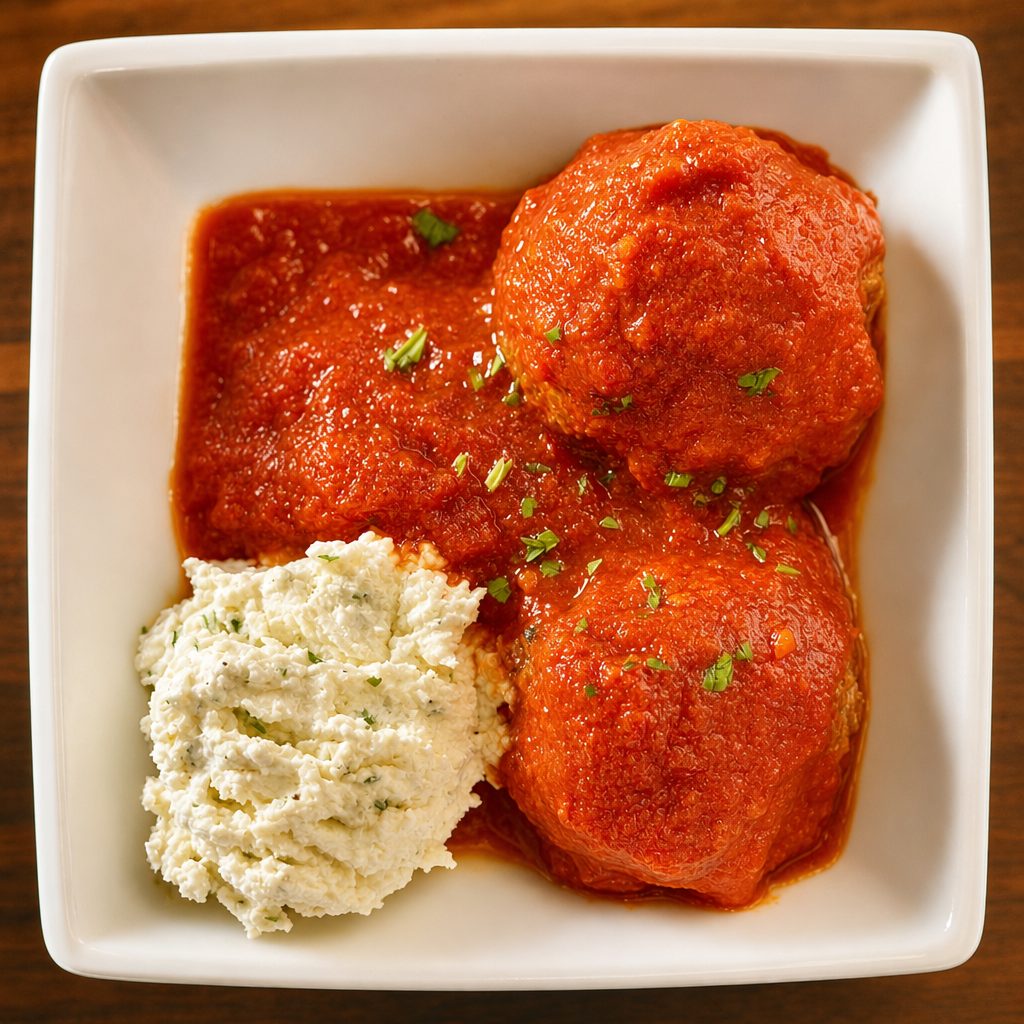 Old School Meatballs.