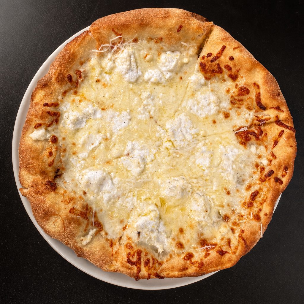 Truffle Bianca Pizza.