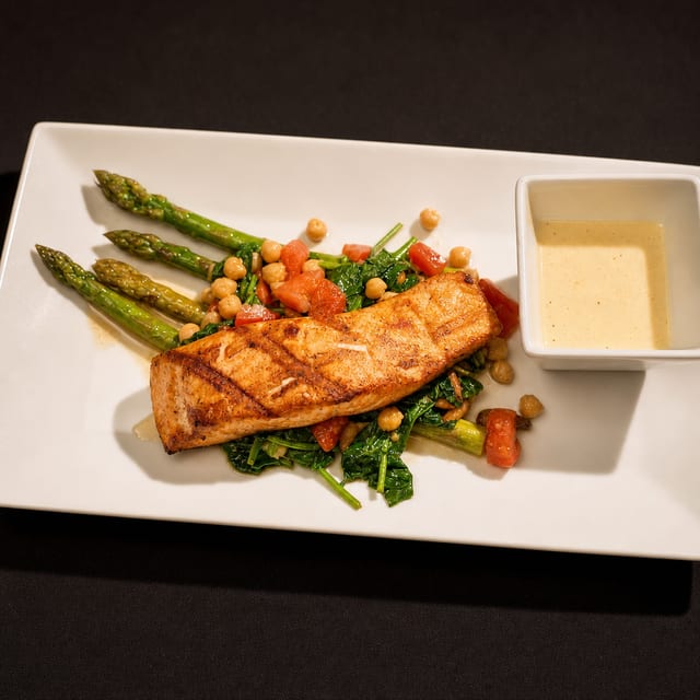 Pan Seared Salmon.